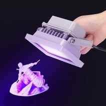 uv축광기 405nm UV 램프 자외선 LED 조명 민감한 감광성 수지 DLP SLA 3D 프린터 모델 작동 보조 경화 고형