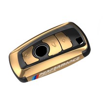 BMW 키케이스 키홀더신제품 ABS 도금 자동차 키 케이스 커버 Bmw F20 F30 G20 f31 F34 F10 G30 F11 X3 F25, 01 gold shell
