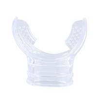 스노클링마스크 프리다이빙 스노쿨링 22년코스트코스노쿨링 마스크 다이브 튜브 스노클링 실리콘 투명 수중 다이빙 튜브 스노클링 마우스 피스 레귤레이터 수영 액세서리, 투명한