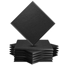 YOPIN 흡음재 200kgm³ 고밀도 흡음 보드 흡음 대책 실내 장식 악기 소음 소음 방음 30cm×30cm 간편하게 DIY 난연 방습 보온 흡음 패널