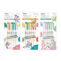 제브라 형광펜 마일드라이너 디즈니 세트, 프린세스