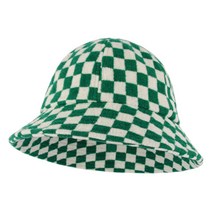 라핑 체크 메이트 벙거지 체커보드 꾸안꾸 남여공용 버킷햇 4colors