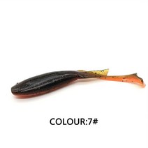 5Pack 3.4g/80mm 2 인공 소프트 루어 싱크 스윙 바이오닉 피쉬 야외베이스 태클, 07 007_01 5Pcs 3.4g-80mm