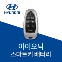 아이오닉 차키 건전지 스마트키 배터리 자동차 키 아이오닉8 밧데리 베터리, 3개