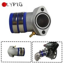 오토바이엔진 알루미늄 레이싱 흡기 매니폴드 부트 GY6 125cc - 4 스트로크 QMJ QMI 152157 모페드 엔진 스, 한개옵션0