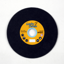 국산프리미엄절단석 -럭키7- 4인치 1장 (그라인더날) 105mm x 16mm, 1개