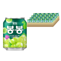 해태 봉봉 포도 238ml x 24캔, 24개