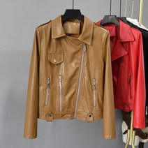 가죽 정장 칼라 허리핏 마젠타 레드 긴팔 워싱 여자봄자켓 자켓 여자자켓 여자린넨자켓 봄여성자켓 여자아우터