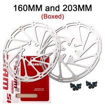 SRAM자전거 디스크 브레이크 로터 160mm 센터라인 유압 고강도 Mtb 2 개, 05 SRAM 2pc 160203mm