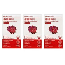 푸드올로지 콜레올로지 티 하비탈출 마시는 다이어트, 3박스
