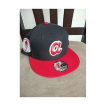 New Era 뉴에라 애틀랜타 브레이브스 1972 올스타 59FIFTY 스냅백 모자 캡 블랙 레드 피치 196502006982