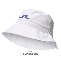 제이린드버그 화이트 LOGO SIRI GOLF 버킷햇
