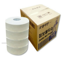 신라제지 점보롤 롤화장지, 4롤, 4박스