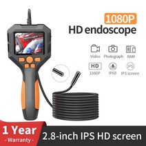 자동차 차량용 정비 공구 복스 세트 산업용 파이프 내시경 P10 3.9/5.5/8mm 2.8 인치 ips 컬러 HD 화면 10, 01 5M_02 5.5mm