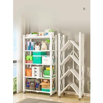 약국 진열대 매대 편의점 진열장 업소용 마트 슈퍼, 4 레이어 흰색 접기, 1개