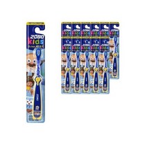 2080 키즈 브레드이발소 3스텝 칫솔, 02. 파랑색, 12개입, 1개