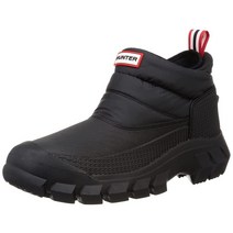 Hunter Intrepid 앵클 스노우 부츠 블랙.
