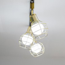 이디야 레일조명 레일등, 로즈골드(주광색-하얀불)