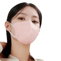 CLA 데일리 컬러 KF94 새부리형 비말차단 보건용 마스크 대형, 50매, 1개, 핑크