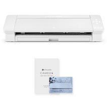 실루엣 카메오4 플러스 실루엣 마스터 가이드 책자 2종 동영상 강좌 시트지 토퍼 커팅기 프린터 기계, 1개