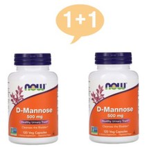 나우푸드 D-만노스 디만노스 디마노스 500mg 120정 x2, 1개, 기본