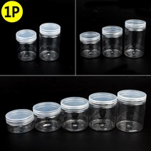 ZENY 투명 크림 용기 구슬 보관 공병 10종 비즈용기 리필용기, 1개, 7cm - 300ml