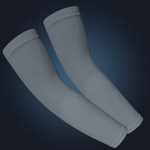 로고없는 무지 팔토시 등산 단체 쿨토시 인쇄 제작, 그레이