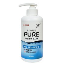피죤퓨어 손 소독겔, 4개, 500ml