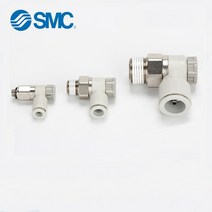 SMC 엘보 유량 제어 밸브 피팅 AS1201F/AS2201F/AS3201F-M5/01/02/03-04A/06A/08/10SA, 10 AS2201F-02-06SA