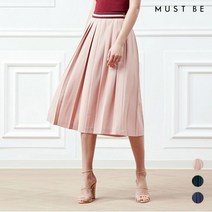 [머스트비] 여성 플리츠 주름장식 와이드 팬츠