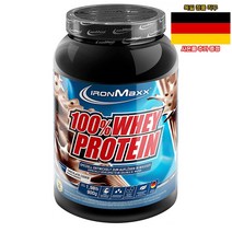 독일직구 아이언맥스 100% 웨이프로틴 파우더 900g 초콜릿쿠키맛 IronMaxx 사은품추가증정, 1개