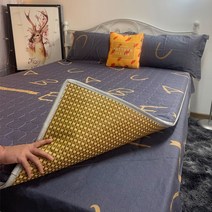 어싱매트 매트리스 여름 겨울 겸용 학생 기숙사 전용 싱글 탈부착 세탁 가능, 120X190cm 1.2m 적합, 양면패드 인포메이션 시대(솜) 4.5cm