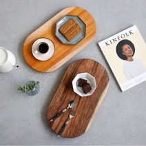 원목 스텐 캄포 편백 플레이팅 타원형 마호가니 웨루 나무 도마