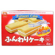 델리 메이플 플레이버 케이크 72g, 24개