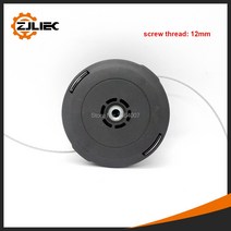 잔디깎기 잔디깍이Husqvarna 브러시 커터 T45X 트리머 탭 & 고 헤드 용 헤드-M12 왼손잡이 모어 위드, 한개옵션0