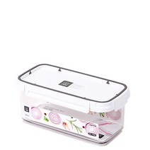 스카이락 와이드 2호 1600ml 밀폐용기 소분용기, 그레이