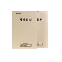 정제 필터 320 x 450 mm, 5개