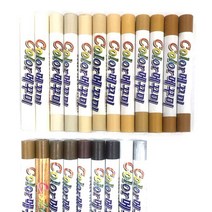 목재 가구 나무 긁힘 구멍 보수 용품 칼라메꾸미 메꿈제 걸레받이시트지 에폭시 0-8324ea, C-320