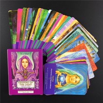 타로카드 세트 운세 별자리 TAROT주님 코끼리 오라클 데크 테이블 카드 게임의 속삭임 마법의 운명의 운세, 10 45pcs TS09