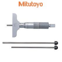 미쓰도요 디지매틱 디지털 버니어 깊이게이지 깊이 마이크로미터 329-250-30 0~150mm, 129-109 0mm~50mm, 1개
