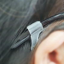 안경다리 팁 고정 실리콘 귀고무 흘러내림 방지 투명, 본상품선택