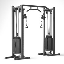 시티드 로우 머신 케이블 크로스 레그프레스 멀티랙, 머신 - 200KG, 1개
