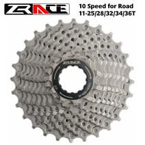 ZRACE 자전거 스프라켓 자전거 카세트 10 단 로드mtb 자전거 프리휠 11 25t, 10s 11-34t