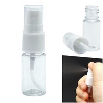 휴대용 투명 스프레이 공병 소분 용기 10ml 플라스틱 분사 미스트 향수 샘플 탈취 조향 클래스 선물 수제 만들기 에센스 펌프 퍼퓸 리필 펌핑 여행용 기내용 병 통 안개 소독제