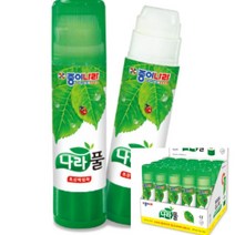 투명 나라풀-25G 액체풀 물풀 문방풀 대용량물풀 접착제 착붙는풀 목공풀 우드글루 물풀대용량
