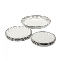북유럽 세락스 Serax Inku 디너 세트 9 pieces White