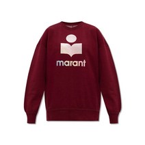[ISABEL MARANT] [명품] 22FW MINDY 기모 루즈핏 맨투맨 버건디 SW0