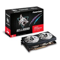 PowerColor Fighter AMD Radeon RX 6700 XT 게이밍 그래픽 카드(12GB GDDR6 메모리), 7600 헬하운드