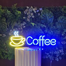 LED바이칼 오픈 OPEN LED보드 LED간판 네온 사인 보드 카페간판 영업중 led영업중 오픈간판, 9.Coffee blue