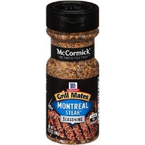 맥코믹 그릴 메이트 몬트리올 스테이크 시즈닝 11.62 oz, 6.37온스(1팩)